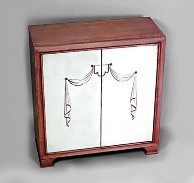 Pair of French 1940s Oak Commodes