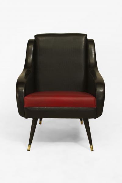 Pair of French 1950s Bergeres Armchairs 
