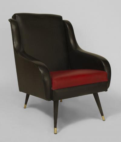 Pair of French 1950s Bergeres Armchairs 