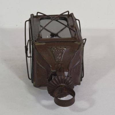 Pair of French 19th Century Metal Lanterns