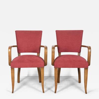 Pair of French 20th Century Bridge Chairs