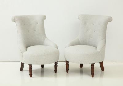 Pair of French 40 s Salon side chairs 