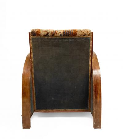 Pair of French Art Deco Dufrene Club Chairs