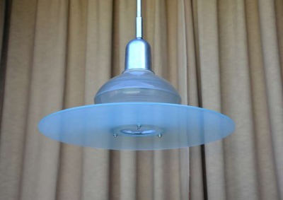 Pair of French Art Deco Hanging Lights