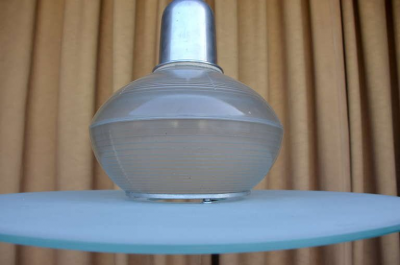 Pair of French Art Deco Hanging Lights