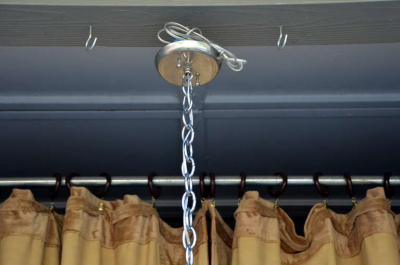 Pair of French Art Deco Hanging Lights