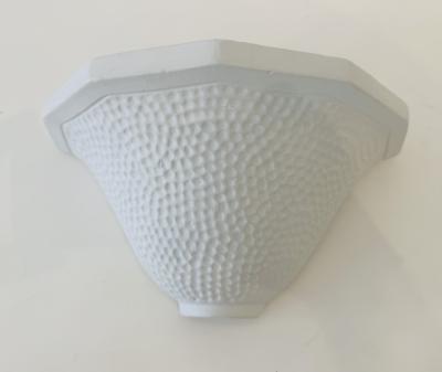 Pair of French Art Deco Plaster Wall Lights 1940