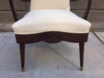 Pair of French Art Deco Side Chairs