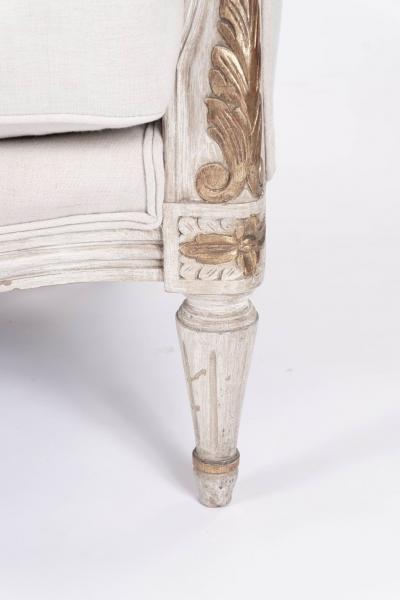 Pair of French Bergere Armchairs