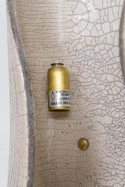 Pair of French Bespoke Ceramic Sconces