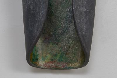 Pair of French Bespoke Sculptural Ceramic Sconces