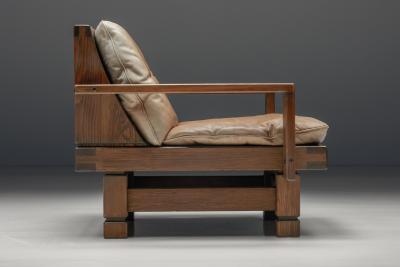 Pair of French Club Chairs 1960s