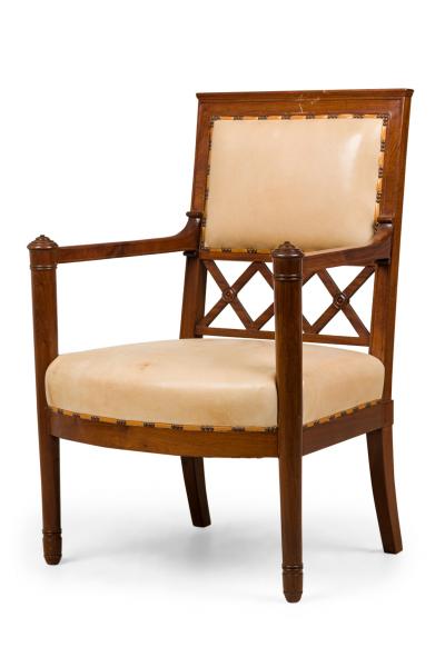 Pair of French Consulate Arm Chairs