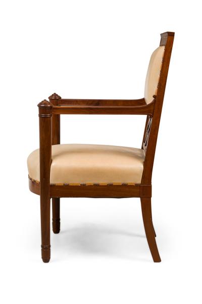 Pair of French Consulate Arm Chairs
