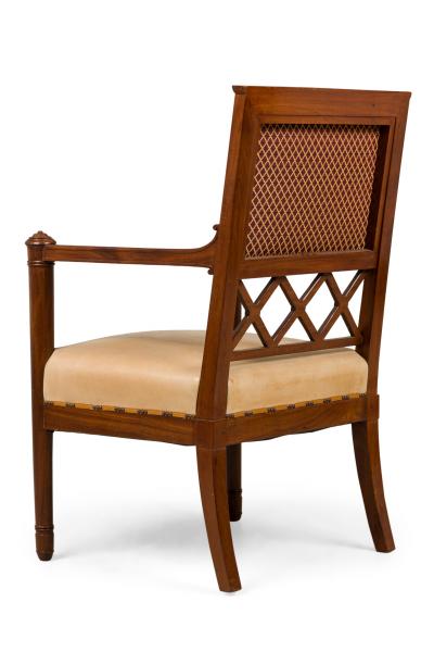 Pair of French Consulate Arm Chairs