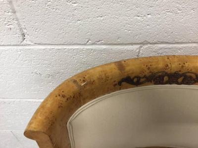 Pair of French Empire Style Side Chairs