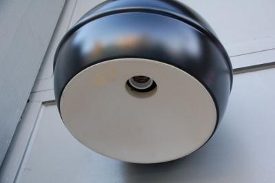 Pair of French Globe Lights