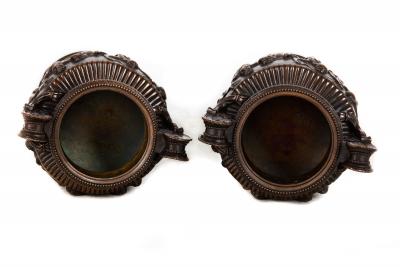 Pair of French Grand Tour Antique Bronze Townley Vases Urns circa 1870