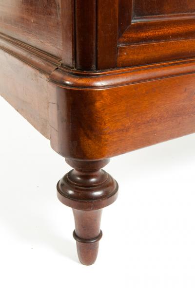 Pair of French Hand Carved Walnut Burl Walnut Single Bed