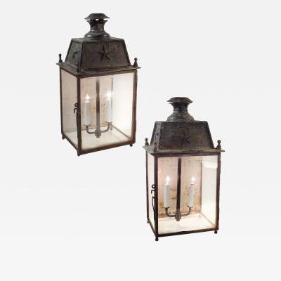 Pair of French Lanterns