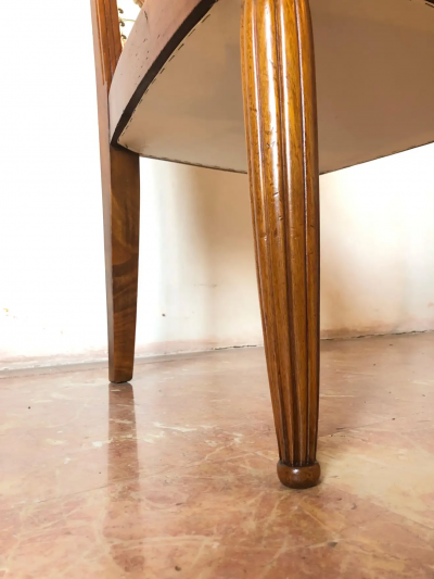 Pair of French Liberty Art Nouveau Armchairs 1920s