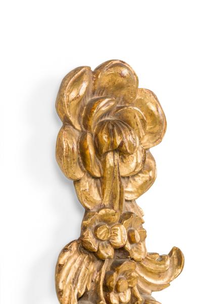 Pair of French Louis XV Giltwood Wall Sconce