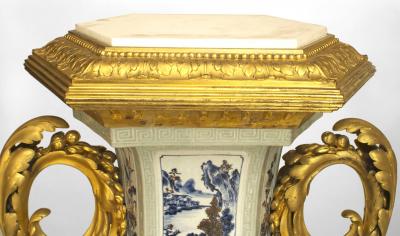 Pair of French Louis XV Pedestals