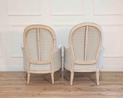 Pair of French Louis XVI Berg res circa 1780