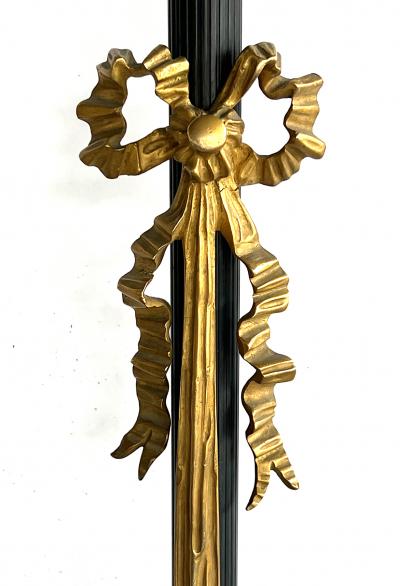 Pair of French Louis XVI Style 19th Century Bronze Medusa Hall Trees