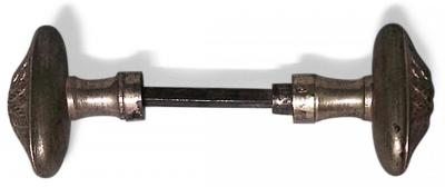 Pair of French Louis XVI Style Bronze Door Handles