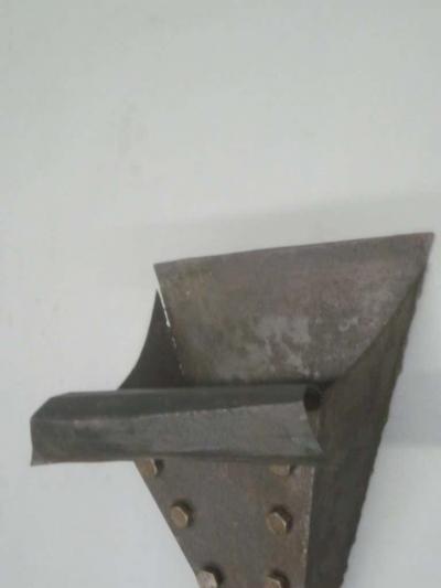 Pair of French Mid Century Modern Craftsman Brutalist Wrought Iron Sconces