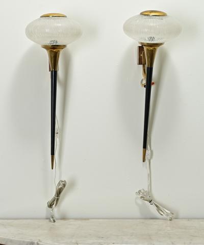 Pair of French Mid Century Sconces Table Lamp