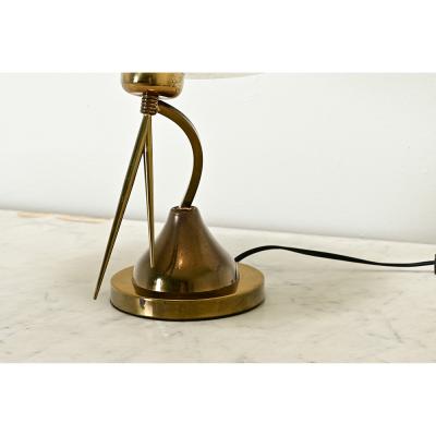 Pair of French Mid Century Sconces Table Lamp