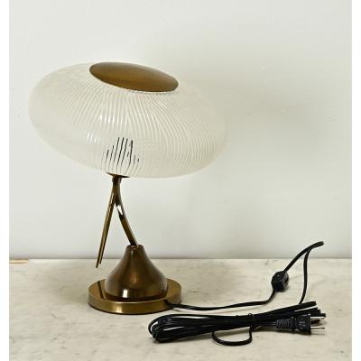 Pair of French Mid Century Sconces Table Lamp