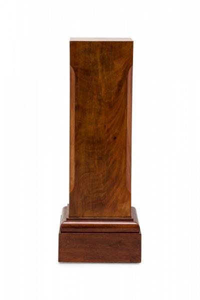 Pair of French Mid Century Square Wooden Column Pedestals