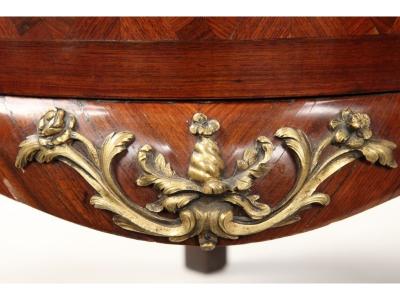 Pair of French Parquetry Ecoignures Cabinets Late 19th Century