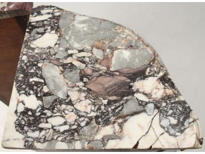 Pair of French Parquetry Ecoignures Cabinets Late 19th Century