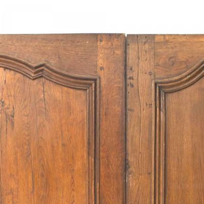 Pair of French Provincial Walnut Door Panels