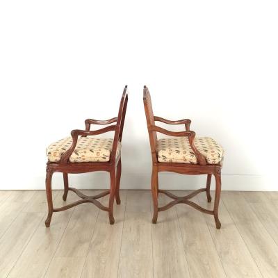 Pair of French R gence Style Armchairs 19th century Two pairs available