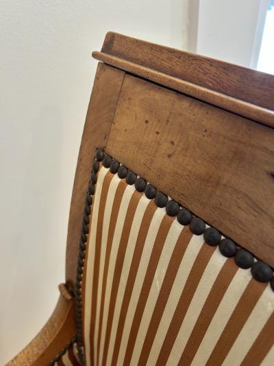 Pair of French Restauration Armchairs