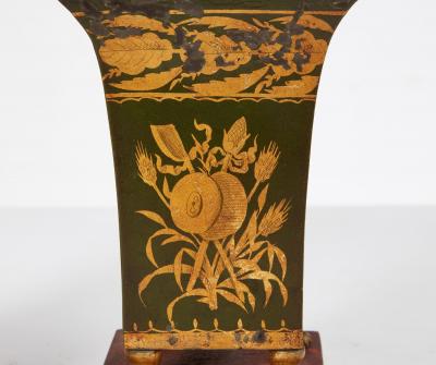 Pair of French Tole Planters
