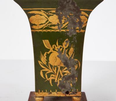 Pair of French Tole Planters