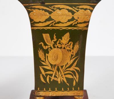 Pair of French Tole Planters