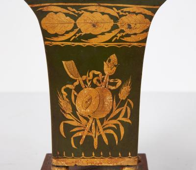 Pair of French Tole Planters