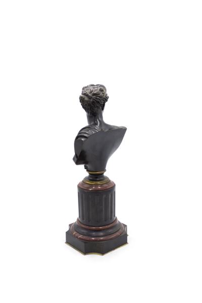 Pair of French Victorian Apollo and Diana Busts