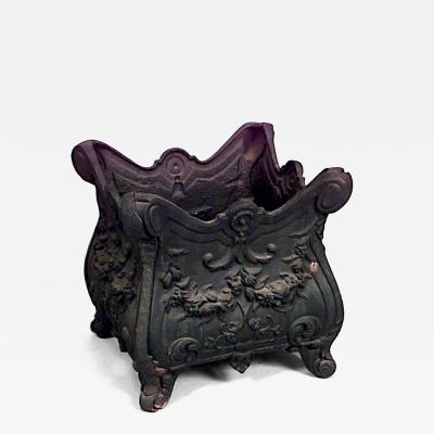 Pair of French Victorian Iron Pots