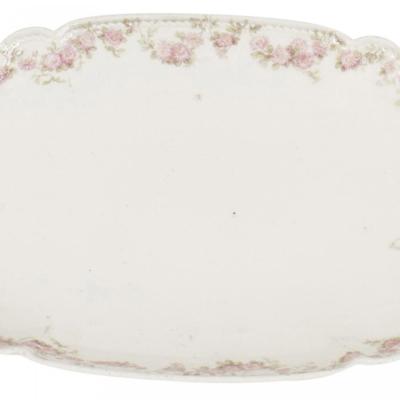 Pair of French Victorian Porcelain Serving Platters