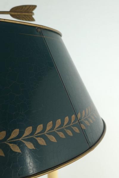 Pair of French Vintage Neoclassical Bouillotte Lamps circa 1920