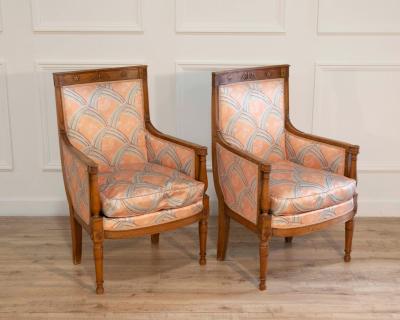 Pair of French berg res circa 1830 1840