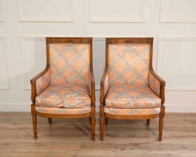 Pair of French berg res circa 1830 1840